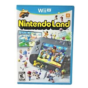 Nintendo Land Nintendo Wii U 2012 Complete with Manual Tested